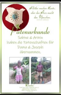 Patenurkunde Dama und Joseph